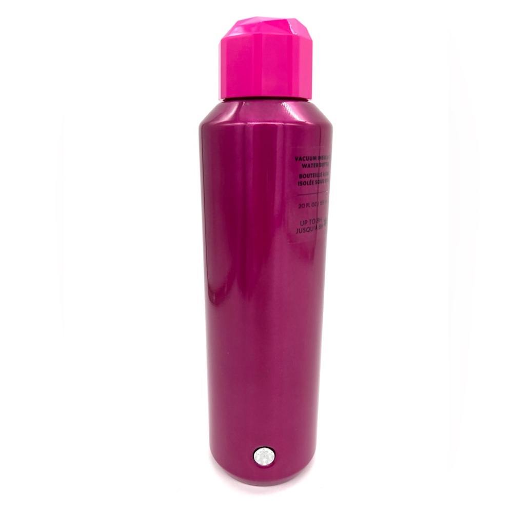 Starbucks Hot Pink Jeweled Stainless Steel Tumbler 20oz NWT